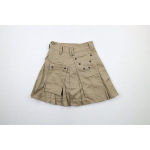 Utilikilts Mens 33 21.5" Length Utiliclan Spartan Cotton Twill Steampunk Kilt